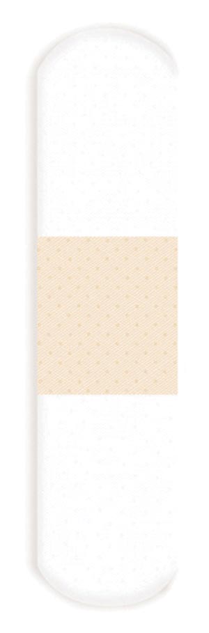 Nutramax First Aid® Clear Strip Adhesive Bandage, ¾" x 3"