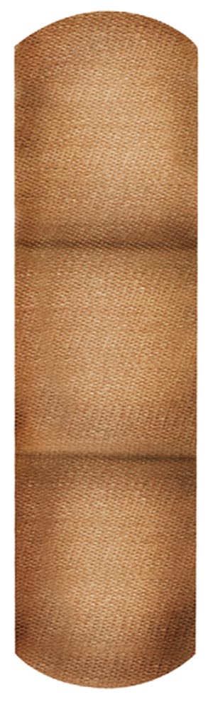 Dukal Economy Adhesive Flexible Bandage, ¾" x 3", 100 bx