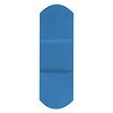 Dukal American White Cross 1 x 3 inch Blue Metal Detectable Adhesive Strips, 1200/Pack
