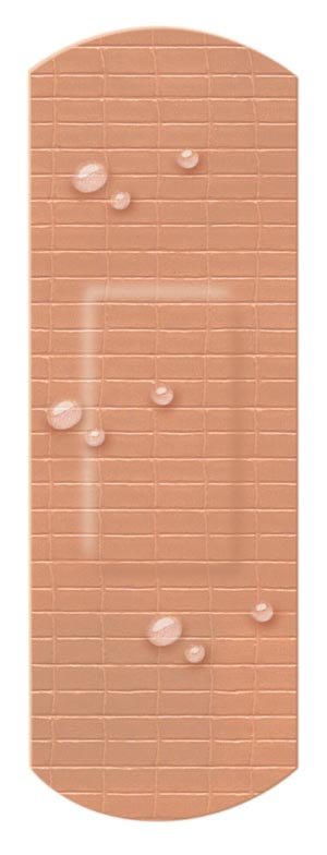 Dukal Waterseal Fabric Bandages, 1", Super Strip, 50 bx, 24 cs