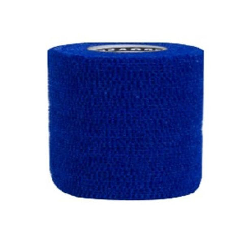 Andover Powerflex 1.5 inch x 6 Yd. Cohesive Self-Adherent Wrap Bandage, Blue, 32/Case
