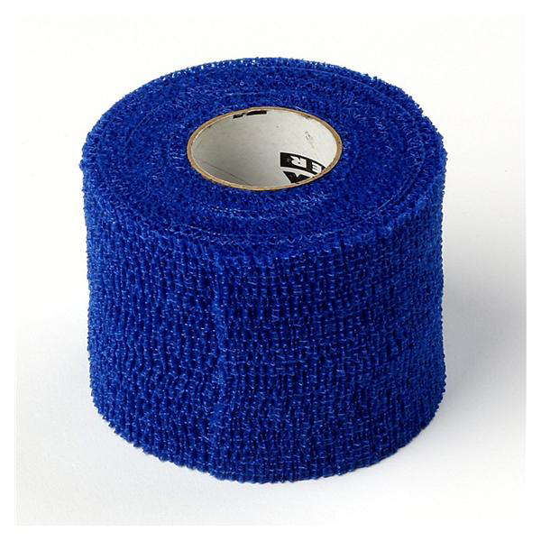 Andover Powerflex 1 inch x 6 Yd. Cohesive Self-Adherent Wrap Bandage, Navy, 48/Case