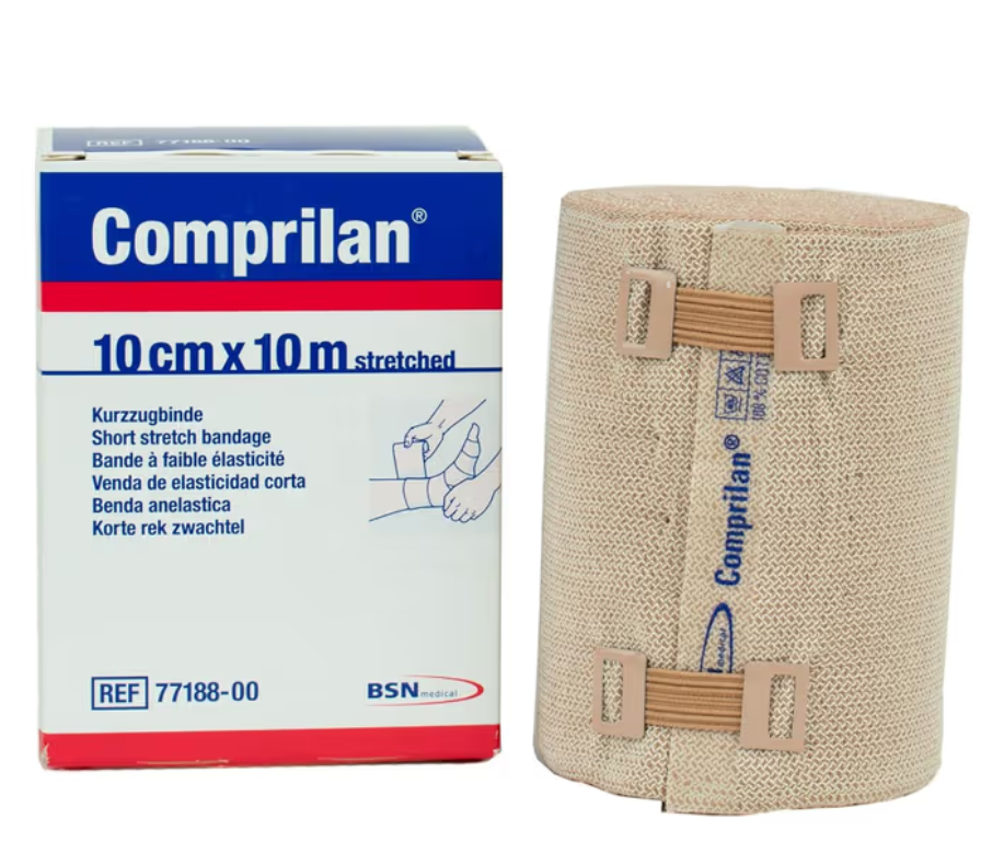 BSN Medical Comprilan Compression Bandages, 10cm x 10m (3.9" x 10.9 yds), 1 rl/bx 20bx/cs