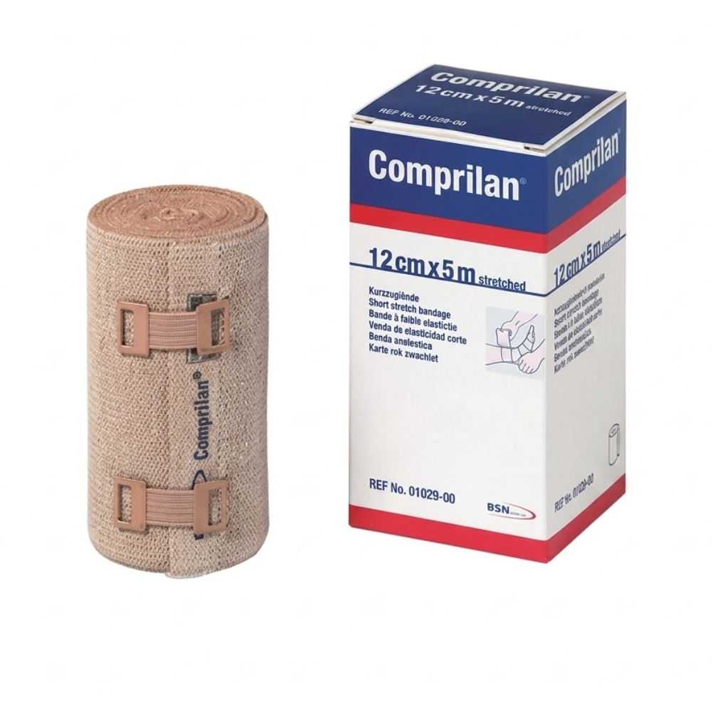 BSN Medical Comprilan Compression Bandages, 12cm x 5m (4.7" x 5.5 yds), 1 rl/bx