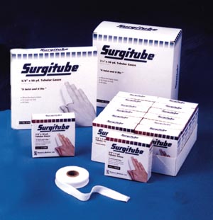 Integra Lifescience Surgitube® W/o Applicator, Sz 4P, 1 1/2" x 50yds, White, Wrists & Elbow
