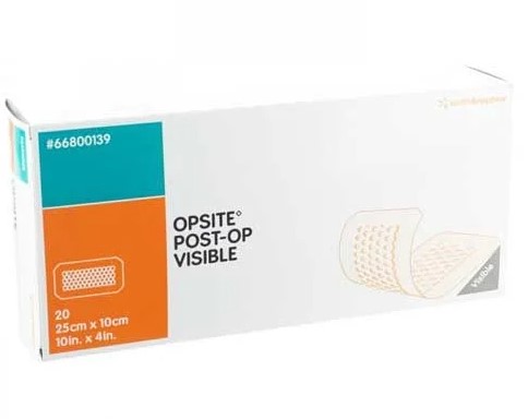 Smith & Nephew, Opsite Post-Op Composite Dressing, 10"x4"