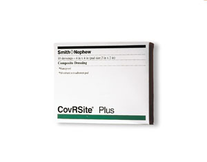 Smith & Nephew Covrsite® Plus Composite Dressing, 6" x 6", 10/pkg