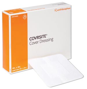 Smith & Nephew Covrsite® Cover Dressing, 4" x 4", 10/pkg