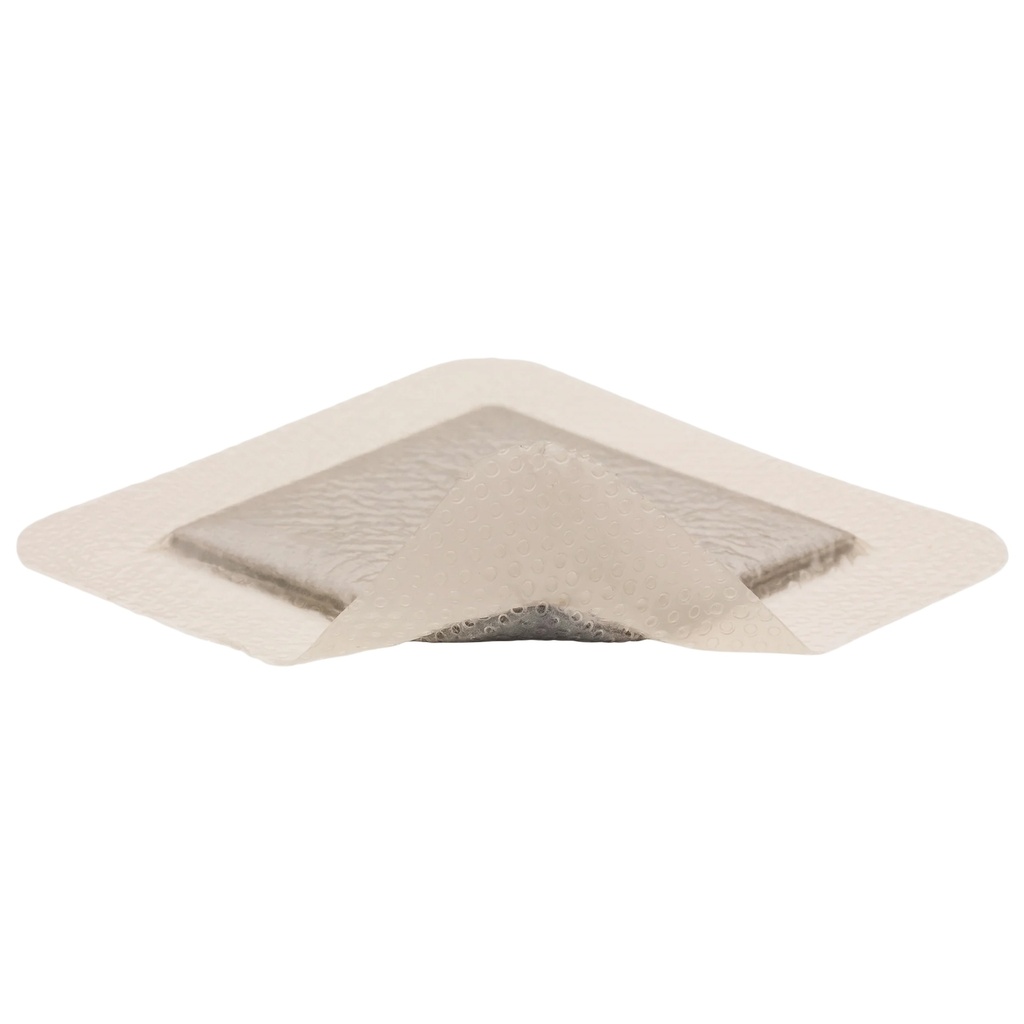 Molnlycke Mepitel Border Ag 4 inch x 10 inch All-in-one Antimicrobial Foam Dressings, 35/Case