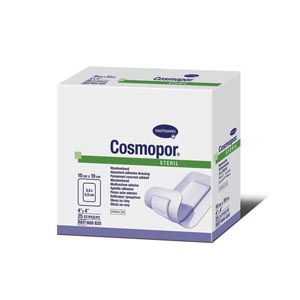 Hartmann USA Cosmopor® Sterile LF Adhesive Dressing, 4" x 4", Sterile
