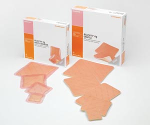 Smith & Nephew Allevyn™ AG Gentle Border Adhesive Dressing, 7" x 7"