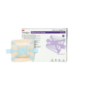 3M Tegaderm™ Silicone Foam Border Dressing, 2" x 2"