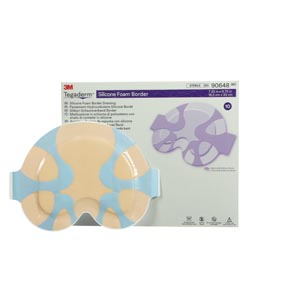 3M Tegaderm™ Silicone Foam Border Large Sacral Dressing, 7.25" x 8.75"
