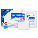 Dukal 2 x 3 inch Sterile Non Adherent Pad with Adhesive, 2400/Pack