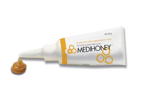 Integra Lifescience Medihoney® Paste Dressing, 1.5 fl oz Tube, Applicator