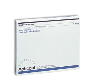Smith & Nephew Acticoat™ With Nanocystalline Silver Dressing, 16" x 16"