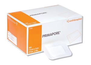 Smith & Nephew Primapore™ IV Adhesive Dressing, 2¾" x 2"