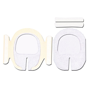 3M Health Care 3-1/2 x 4-1/2 inch Tegaderm IV Transparent Film Dressing with Border, 200/Case