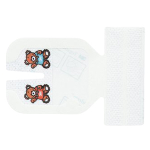 3M Health Care 2 x 2-1/4 inch Tegaderm IV Transparent Film Dressing with Border, 400/Case