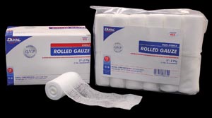 Dukal Rolled Gauze, 4", NS, 2-Ply