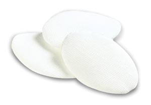 Dukal Oval Eye Pads, 2 1/8" x 2 5/8", Bulk, 500 cs