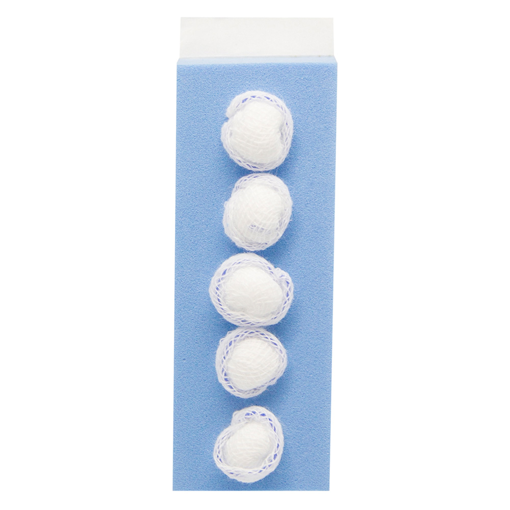 Dukal 3/8 inch Peanut Sponges, 250/Pack