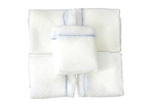 Dukal Operating Room, Flatstick Sponge, X-ray Detectable, NS, 1½", 100 pk