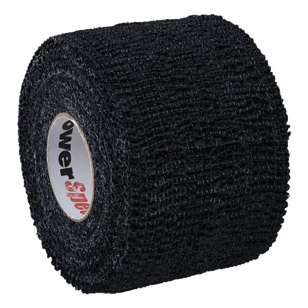 Andover Powerspeed 2.75 inch x 6 Yd. Extra Strength Cohesive Athletic Tape, Black, 16/Case