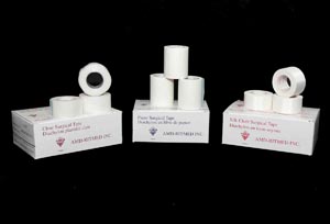 Amd Medicom Hypoallergenic Clear Surgical Tape, 2" x 10 yds, 6 bx