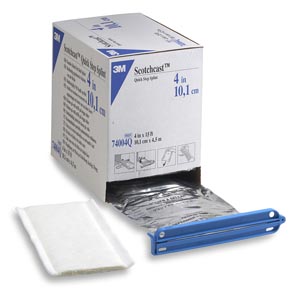 3M™ Scotchcast™ Quick Step Double Sided Felt Roll Splint, 4" x 15 ft Roll, 1 rl/bx, 2 bx/cs