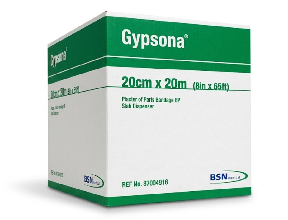 BSN Medical Gypsona Endless Slab Dispenser Pack, Dispenser, 20cm x 20m