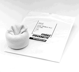 Alba Sterile Double-Ply Stockinette, 4" x 48", 20 rl