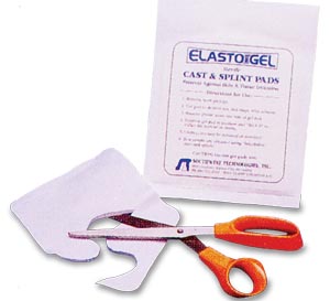 Southwest Elasto-Gel™ Cast & Splint Pad, 4" x 4", 5/bx