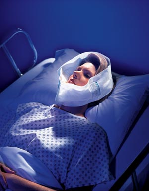 Halyard Bilateral Facial Ice Pack, 1 strap, 5" x 12"