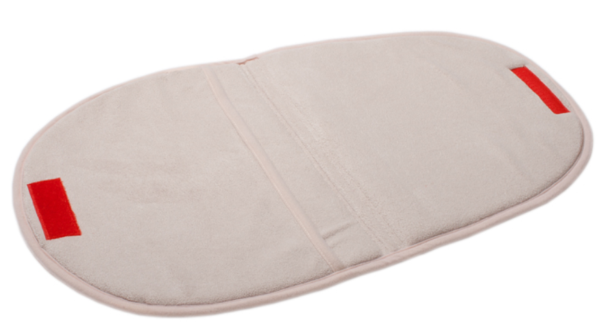 Fabrication Relief Pak Hotspot Moist Heat Packs Cover, Foam Filled Terry, Circular, 12" 