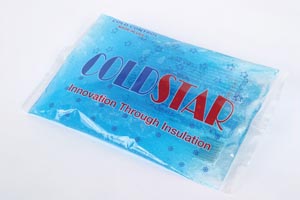 Coldstar Standard Non-Insulated Hot/Cold Versatile Gel Pack, 6" x 9", 24pk