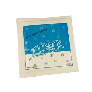 Coldstar Instant Noninsulated Cold Pack, 5" x 5 ½", First Aid Kit Size, Disposable
