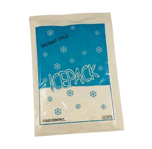 Coldstar Instant Noninsulated Cold Pack, 6" x 9", Disposable