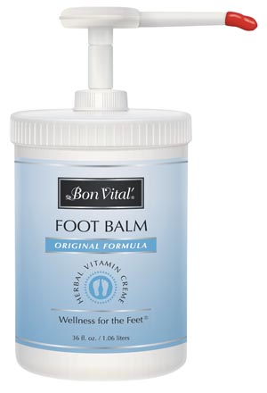Hygenic/Performance Health Bon Vital® Foot Balm Crème, 36 oz Europump