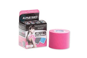 Kinesio Tex Classic Tape, 2" x 34 yds, Red, Bulk