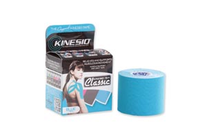 Kinesio Tex Classic Tape, 2" x 13.1 ft, Blue, 6 rl