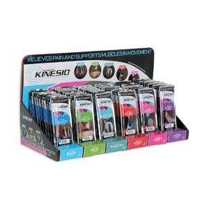Kinesio Tape Pre Cuts, Pre Cut Starter Set with Display, 10 of ea app