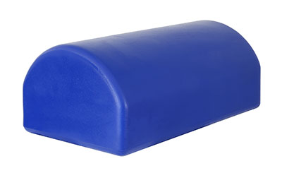 Fabrication CanDo Skillbuilders 12 inch x 22 inch x 8 inch Foam Positioning Knee Saddle Crescent