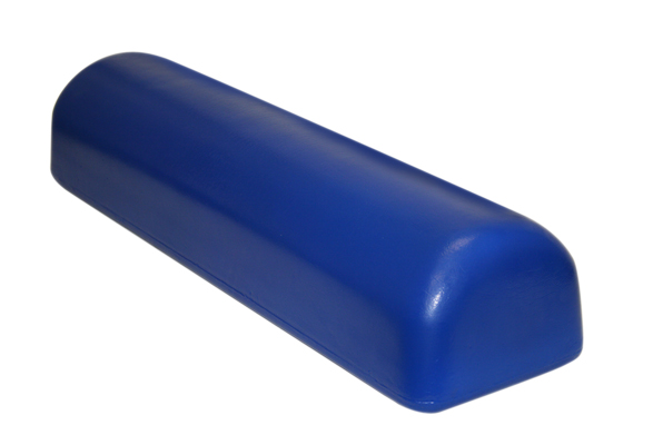 Fabrication CanDo Skillbuilders 30 inch x 8 inch x 6 inch Foam Elevated Positioning Half Roll