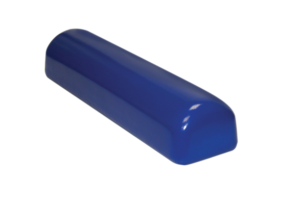 Fabrication CanDo Skillbuilders 24 inch x 6 inch x 4.5 inch Foam Elevated Positioning Half Roll