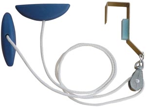 Therapeutic Rangemaster™ Overhead Shoulder Pulley with Metal Door Bracket & Rubber Handle
