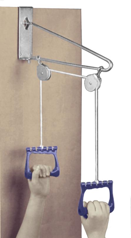 Kinsman CVA Exercise Pulley, Over-Door Exercise System with Metal Frame