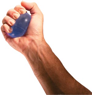 Hygenic/Thera-Band Hand Exerciser, X-Large, Blue, Firm