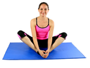 Fabrication Yoga Non Folding Individual Therapy Mat, Polyurethhane, 2 ft x 4 ft, 1"