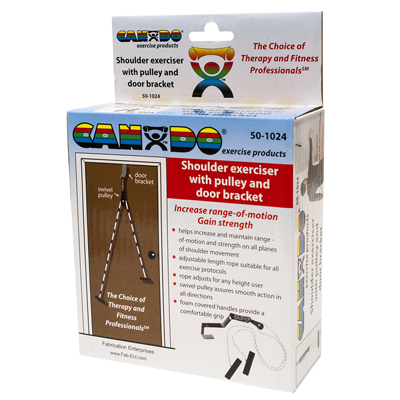 Fabrication CanDo Overdoor Shoulder Exerciser w/ Single Pulley and Door Bracket